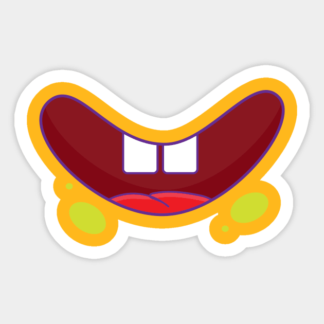 Bouche Bob Sticker by LesPetitsChefs